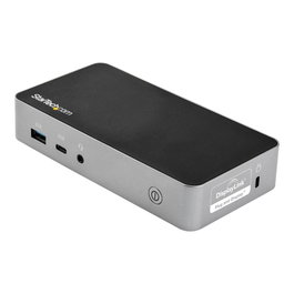 StarTech Dock Station USB-C con 2 Puertos HDMI y Carga PD - Puerto USB-C a 2 HDMI, USB-A, Gigabit Ethernet