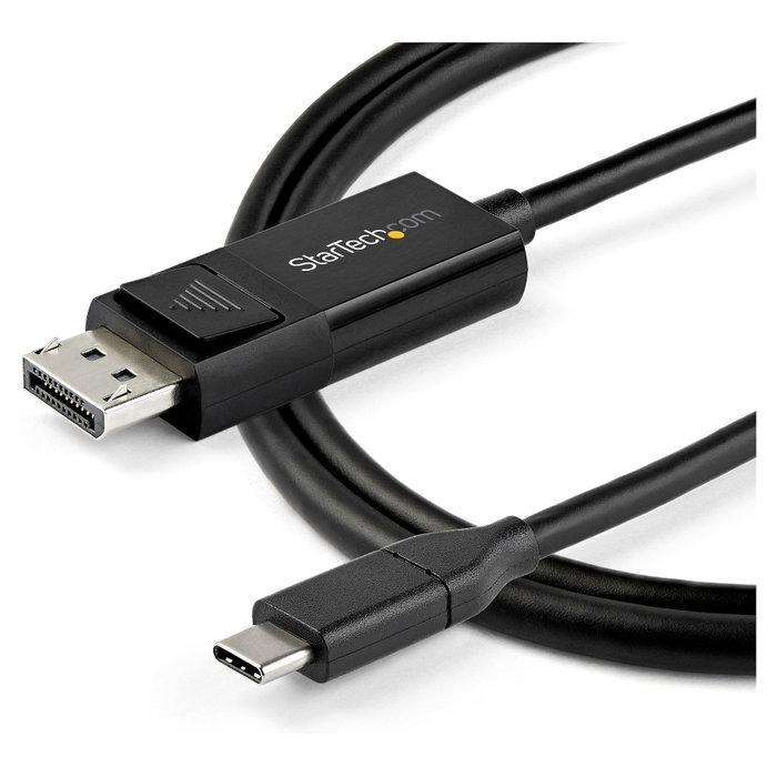 StarTech.com Cable USB-C a DisplayPort 1.4 Bidireccional 2m - Macho a Macho