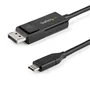 StarTech.com Cable USB-C a DisplayPort 1.2 Bidireccional 1m 4K 60Hz