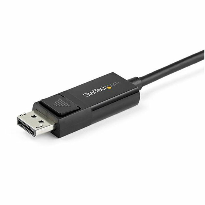 StarTech.com Cable USB-C a DisplayPort 1.2 Bidireccional de 2m, 4K 60Hz, Negro StarTech.com Cable USB-C a DisplayPort 1.2 Bidireccional de 2m, 4K 60Hz, Negro