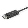 StarTech.com Cable USB-C a DisplayPort 1.2 Bidireccional de 2m, 4K 60Hz, Negro