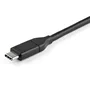 StarTech.com CDP2DP2MBD Cable Adaptador USB-C a DisplayPort 1.2 Bidireccional 2m - Negro, 4K 60Hz, HDR, 21.6Gbps, Compatible con Thunderbolt 3
