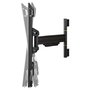 StarTech.com Soporte de Pared TV Movimiento Total hasta 80" (50 kg) 600x400 mm, Bajo Perfil, Inclinación y Giro, Negro