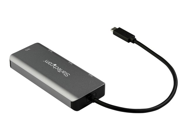 Startech Hub USB-C 4 Puertos Alimentado - 2xUSB-A 2xUSB-C 10Gbps - USB 3.2 Gen 2 (3.1 Gen 2) - Para Expansión y Carga Rápida