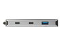 Startech Hub USB-C 4 Puertos Alimentado - 2xUSB-A 2xUSB-C 10Gbps - USB 3.2 Gen 2 (3.1 Gen 2) - Para Expansión y Carga Rápida