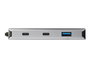 Startech Hub USB-C 4 Puertos Alimentado - 2xUSB-A 2xUSB-C 10Gbps - USB 3.2 Gen 2 (3.1 Gen 2) - Para Expansión y Carga Rápida
