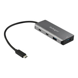 Startech Hub USB-C 4 Puertos Alimentado - 2xUSB-A 2xUSB-C 10Gbps - USB 3.2 Gen 2 (3.1 Gen 2) - Para Expansión y Carga Rápida