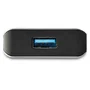StarTech.com HB31C2A2CB Hub USB-C de 4 Puertos 2x USB-C + 2x USB-A 10Gbps USB 3.2 Gen 2 Alimentado por Bus Compatible con Thunderbolt 3, Windows, macOS, iPadOS para Portátil