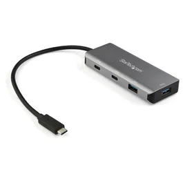 StarTech.com Hub USB-C HB31C2A2CB de 4 Puertos (2x USB-A y 2x USB-C) 10 Gbps