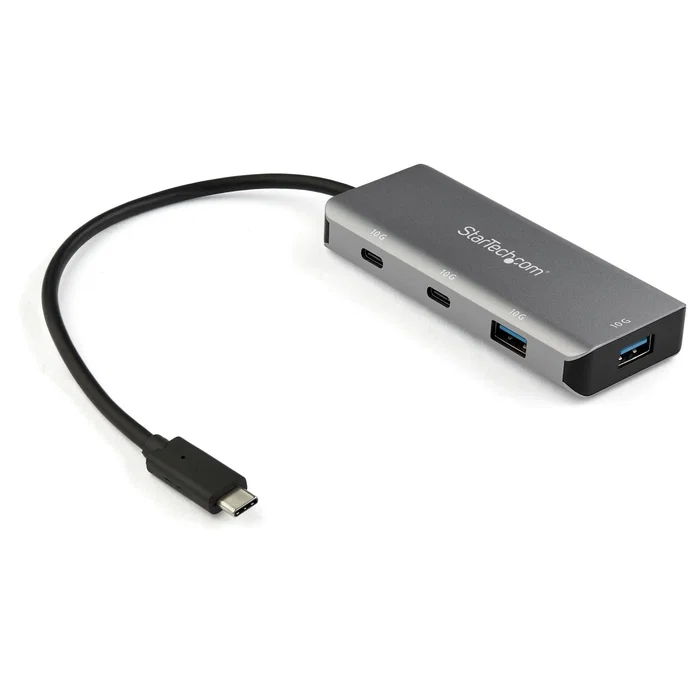 StarTech.com Hub USB-C HB31C2A2CB de 4 Puertos (2x USB-A y 2x USB-C) 10 Gbps StarTech.com Hub USB-C HB31C2A2CB de 4 Puertos (2x USB-A y 2x USB-C) 10 Gbps