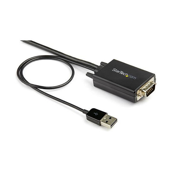 StarTech.com Cable Adaptador VGA a HDMI de 2m con Audio USB, 1080p StarTech.com Cable Adaptador VGA a HDMI de 2m con Audio USB, 1080p