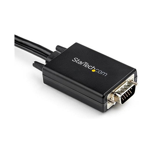 StarTech.com Cable Adaptador VGA a HDMI de 2m con Audio USB, 1080p StarTech.com Cable Adaptador VGA a HDMI de 2m con Audio USB, 1080p