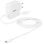 StarTech Cargador de Pared USB-C 60W PD con Cable de 2m Blanco
