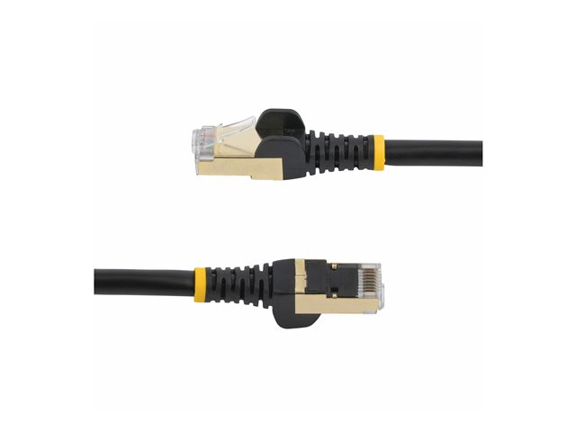 Startech Cable de red Ethernet Cat6a STP U/FTP 1.5m Negro con Conectores RJ45