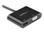 StarTech Adaptador DisplayPort a HDMI 4K 60Hz y VGA DP2VGAHD20