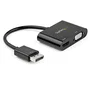 StarTech.com Adaptador DisplayPort a HDMI 4K 60Hz y VGA, Negro