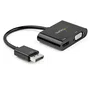 StarTech.com DP2VGAHD20 Adaptador DisplayPort a HDMI y VGA 4K 60Hz HDR para Mac, Windows, Chrome OS y Linux, Plug & Play, 2 en 1