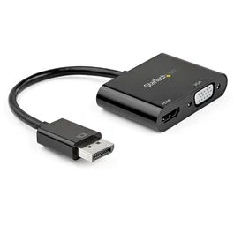 StarTech Adaptador DisplayPort a HDMI 4K 60Hz y VGA DP2VGAHD20