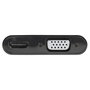 StarTech.com Adaptador DisplayPort a HDMI 4K 60Hz y VGA, Negro