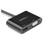 StarTech.com Adaptador DisplayPort a HDMI 4K 60Hz y VGA, Negro