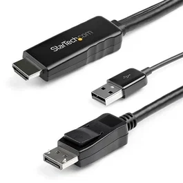 StarTech.com Cable HDMI a DisplayPort 3m 4K 30Hz Macho/Macho