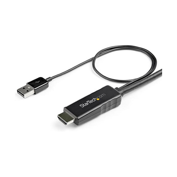 StarTech.com Cable HDMI a DisplayPort 3m Activo - 4K 30Hz, Alimentación USB