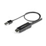StarTech.com Cable HDMI a DisplayPort 3m Activo - 4K 30Hz, Alimentación USB