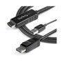 StarTech.com Cable HDMI a DisplayPort 3m Activo - 4K 30Hz, Alimentación USB
