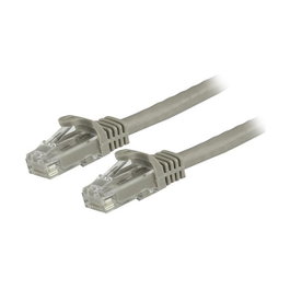 StarTech.com Cable de Red Cat6 de 1,5 m Gris Snagless RJ45 24 AWG