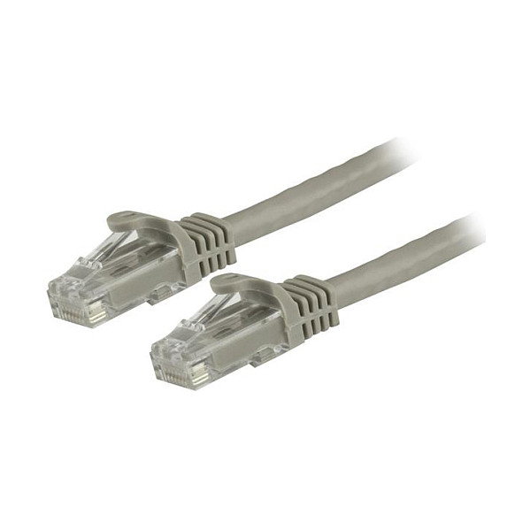 StarTech.com Cable de red Cat6 de 1,5 m Gris Snagless 24 AWG