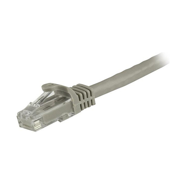 StarTech.com Cable de red Cat6 de 1,5 m Gris Snagless 24 AWG