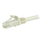 StarTech.com Cable Ethernet Cat6 de 1,5 m Blanco RJ-45 sin Enganches
