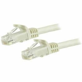 StarTech.com Cable Ethernet Cat6 de 1,5 m Blanco RJ-45 sin Enganches