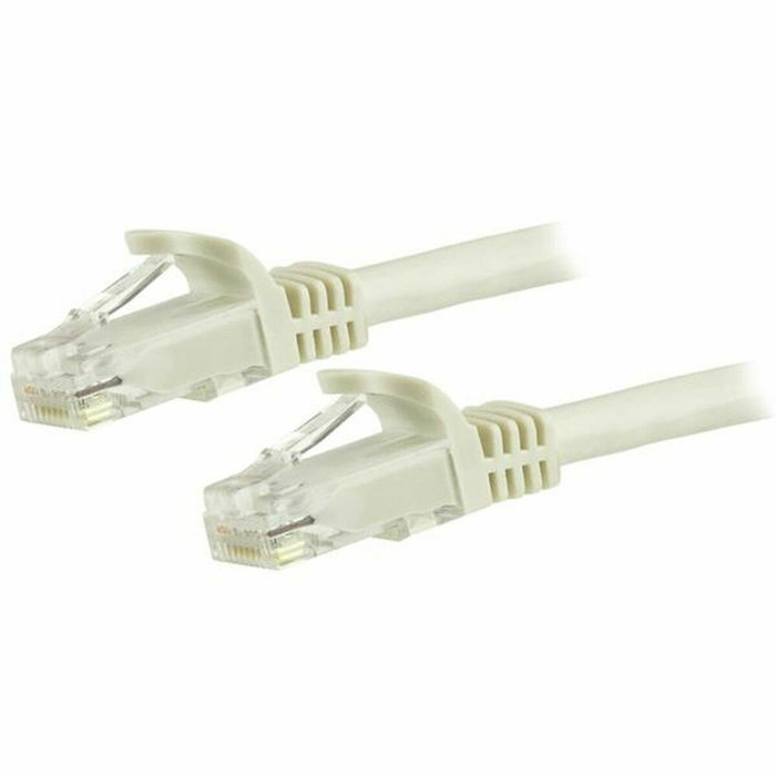 StarTech.com Cable Ethernet Cat6 de 1,5 m Blanco RJ-45 sin Enganches StarTech.com Cable Ethernet Cat6 de 1,5 m Blanco RJ-45 sin Enganches