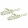 StarTech.com Cable Ethernet Cat6 de 1,5 m Blanco RJ-45 sin Enganches