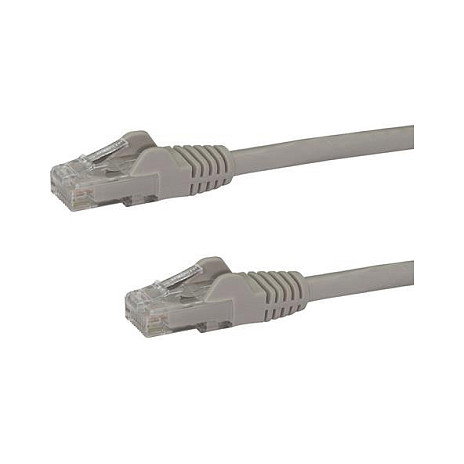 StarTech.com Cable de Red Cat6 7,5 m Gris, Conector Snagless, 24 AWG, RJ-45