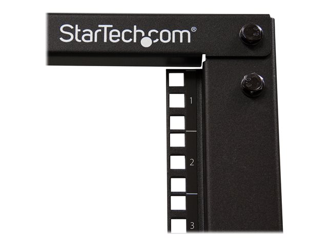 StarTech.com Rack de Marco Abierto 15U de 4 Columnas con Ruedas