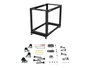 StarTech.com Rack de Marco Abierto 15U de 4 Columnas con Ruedas