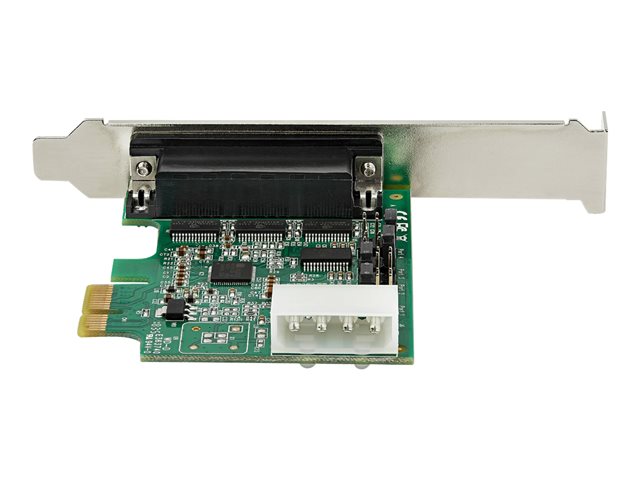 Startech PEX4S553 Tarjeta PCI Express de 4 Puertos RS232 UART 16950, Serial