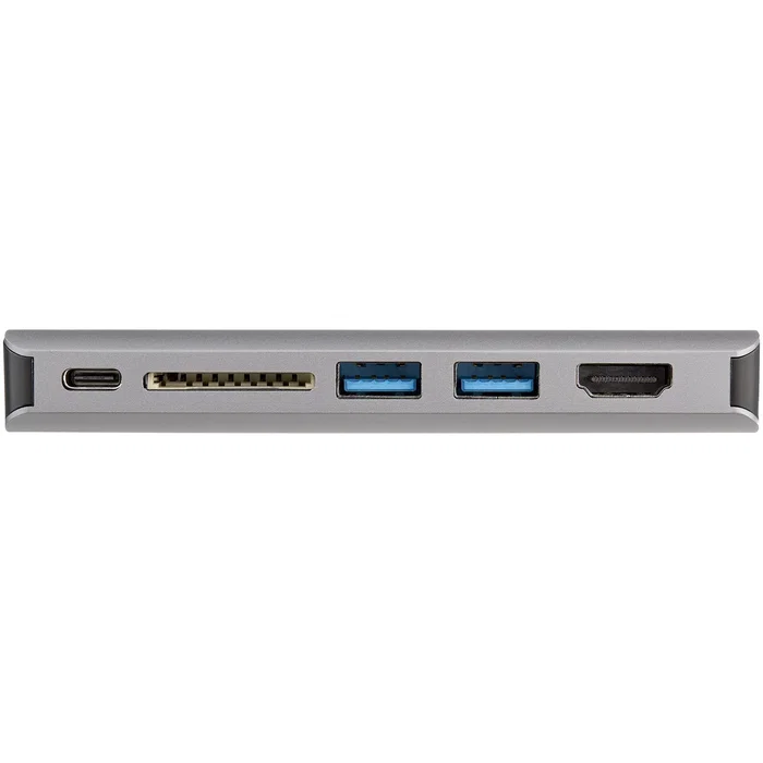 StarTech.com DKT30CHVAUSP Hub USB-C 8 en 1 con 100W Power Delivery, HDMI 4K, VGA, Ethernet Gigabit, Lector SD, 2x USB-A para MacBook, Windows, Chromebook, Portátil - Negro/Gris