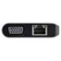 StarTech.com Adaptador Multipuertos USB-C con HDMI 4K, VGA y PD 100W, DKT30CHVAUSP