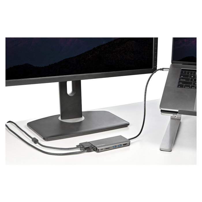 StarTech.com Adaptador Multipuertos USB-C con HDMI 4K, VGA y PD 100W, DKT30CHVAUSP