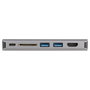 StarTech.com Adaptador Multipuertos USB-C con HDMI 4K, VGA y PD 100W, DKT30CHVAUSP