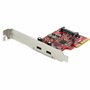 StarTech.com Tarjeta adaptadora PCIe con 2 puertos USB-C 3.1 Gen 2 de 10Gbps PEXUSB312C3