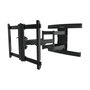 StarTech.com Soporte de Pared para TV Brazo Articulado Full Motion, hasta 100 pulgadas / 2.03 m (80"), VESA 200x100 a 600x400 mm, 50 kg, Negro