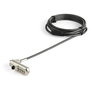 Startech Cable de seguridad 2m para portátil con candado de combinación y ranura nano
