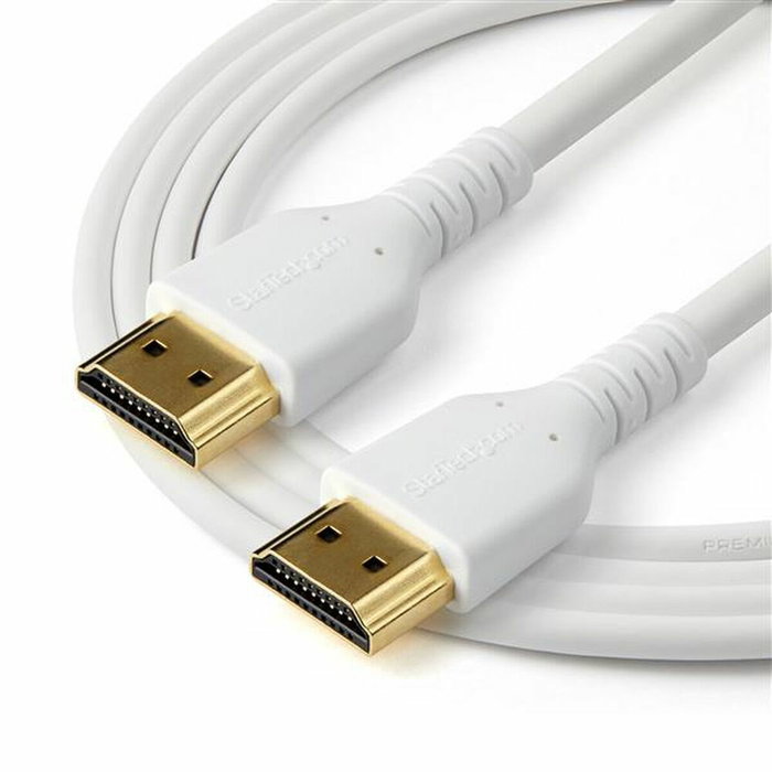Startech.com Cable HDMI Premium de Alta Velocidad de 1m, 4K 60Hz, Blanco