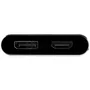 Startech Adaptador USB-C a HDMI 2.0 / DisplayPort 1.2 para Monitor 4K UHD 60Hz HDR, Compatible con MacBook Pro, M1/M2, Windows, 7.1ch, Negro/Gris - CDP2DPHD