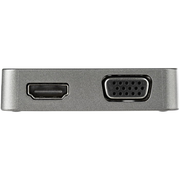 StarTech.com DKT31CHVL Dock de Viajes USB-C con HDMI 4K, VGA, USB-A, USB-C 10Gbps y Ethernet Gigabit para MacBook Pro, Windows, Chromebook, iPad Pro, iPhone 15, Surface Pro