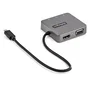 StarTech.com DKT31CHVL Dock de Viajes USB-C con HDMI 4K, VGA, USB-A, USB-C 10Gbps y Ethernet Gigabit para MacBook Pro, Windows, Chromebook, iPad Pro, iPhone 15, Surface Pro